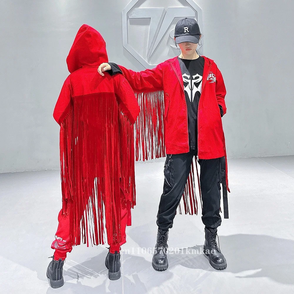 Street Fashion Show - 여성 힙합 공연 의상 세트 T