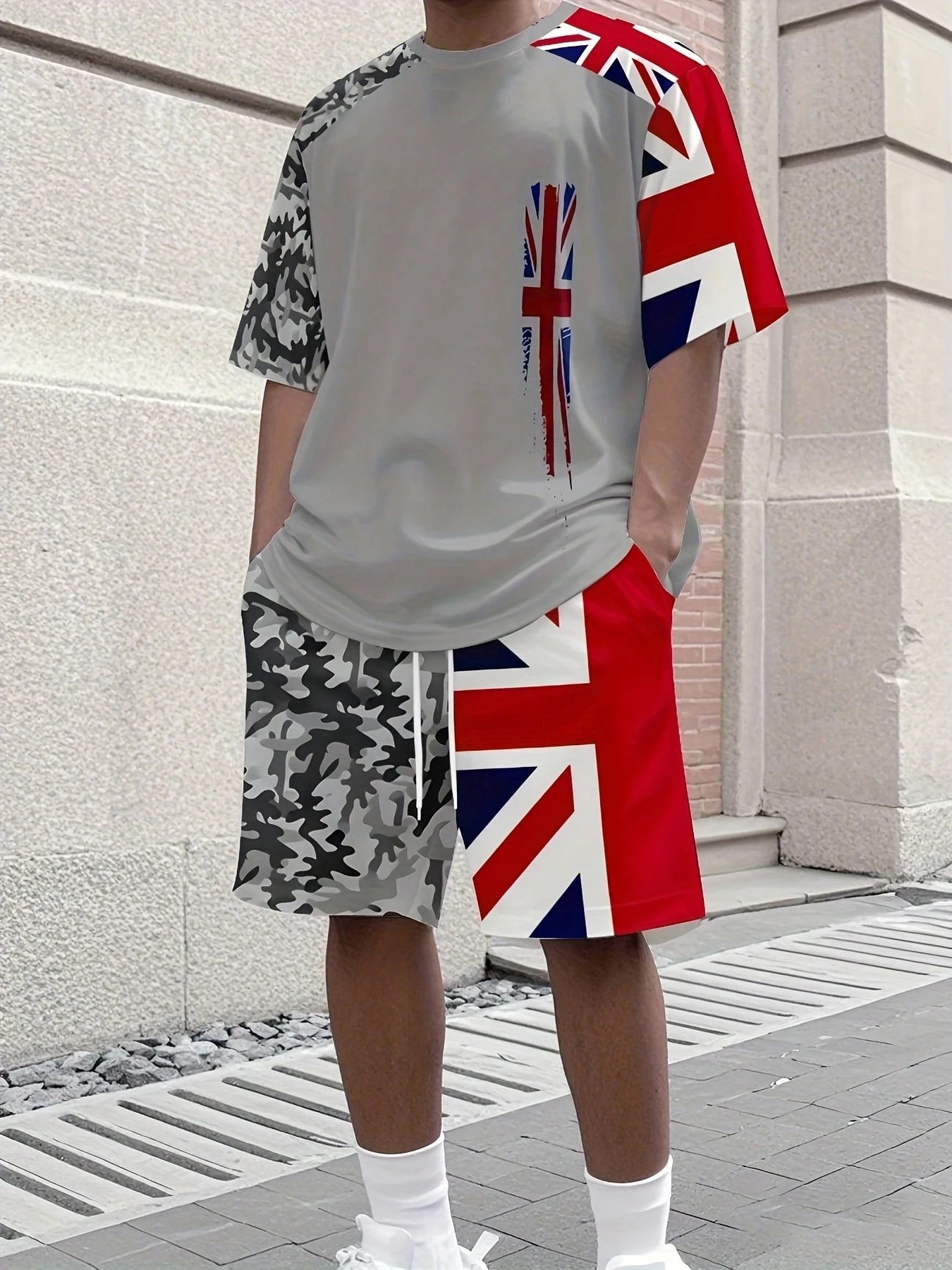 Street Fashion Summer 2026 - 2026년 여름 신상 남성 반팔 세트,