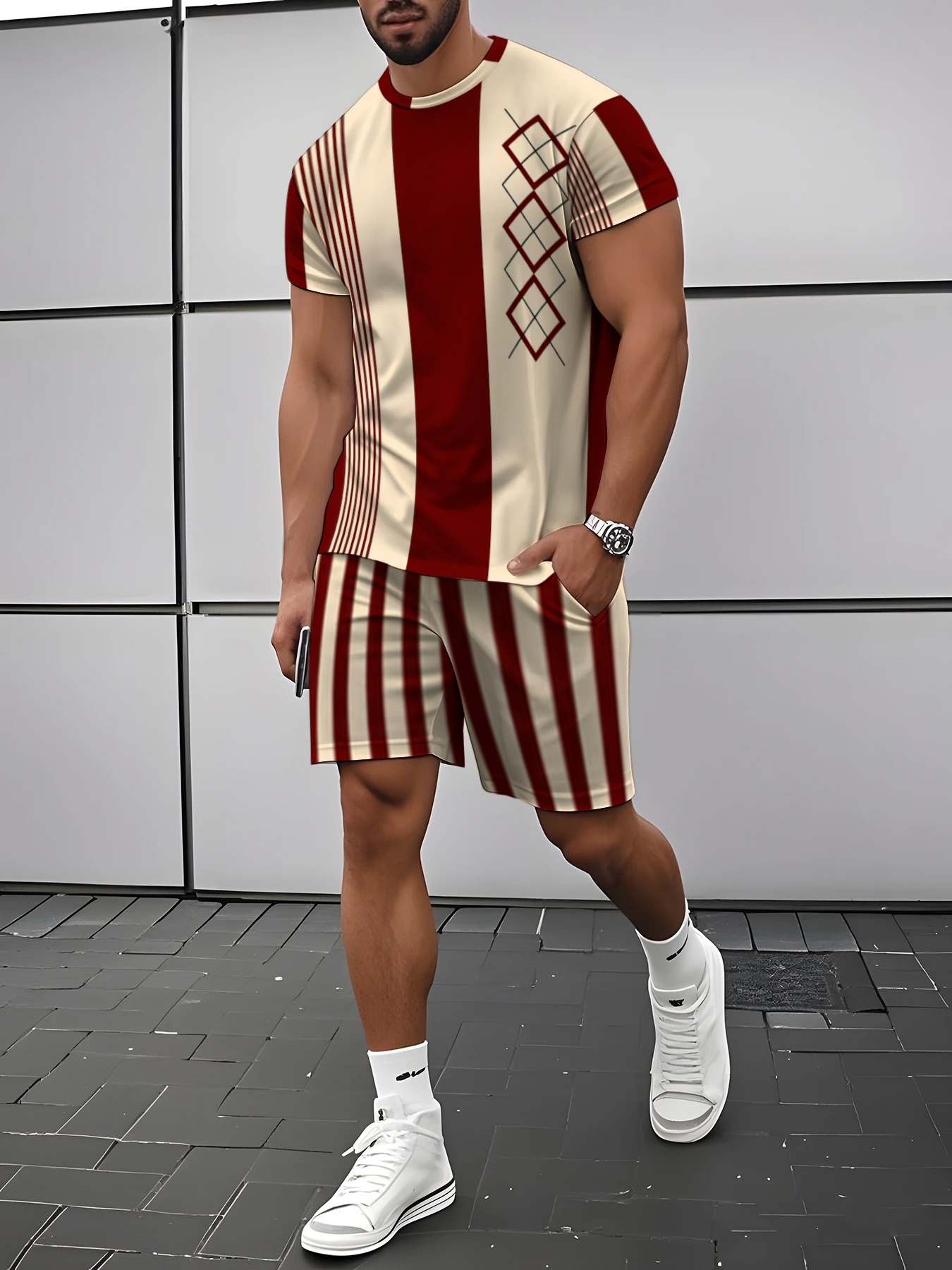 Street Fashion Summer 2026 - 2026년 여름 신상 남성 반팔 반바지