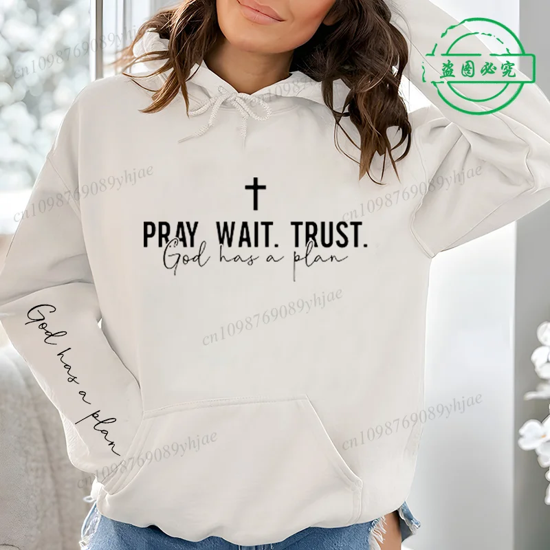 Street Fashion Quotes - 트렌디 한 기독교 견적 인쇄 스웨터
