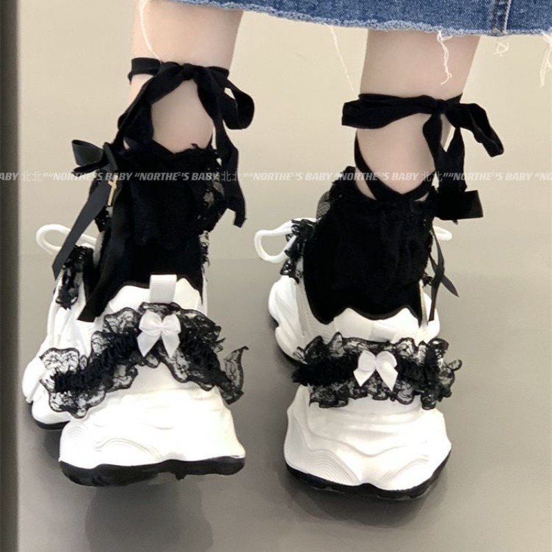 Street Fashion Girl - Warrior 오리지널 브랜드 소녀를위한 투박한 운동화