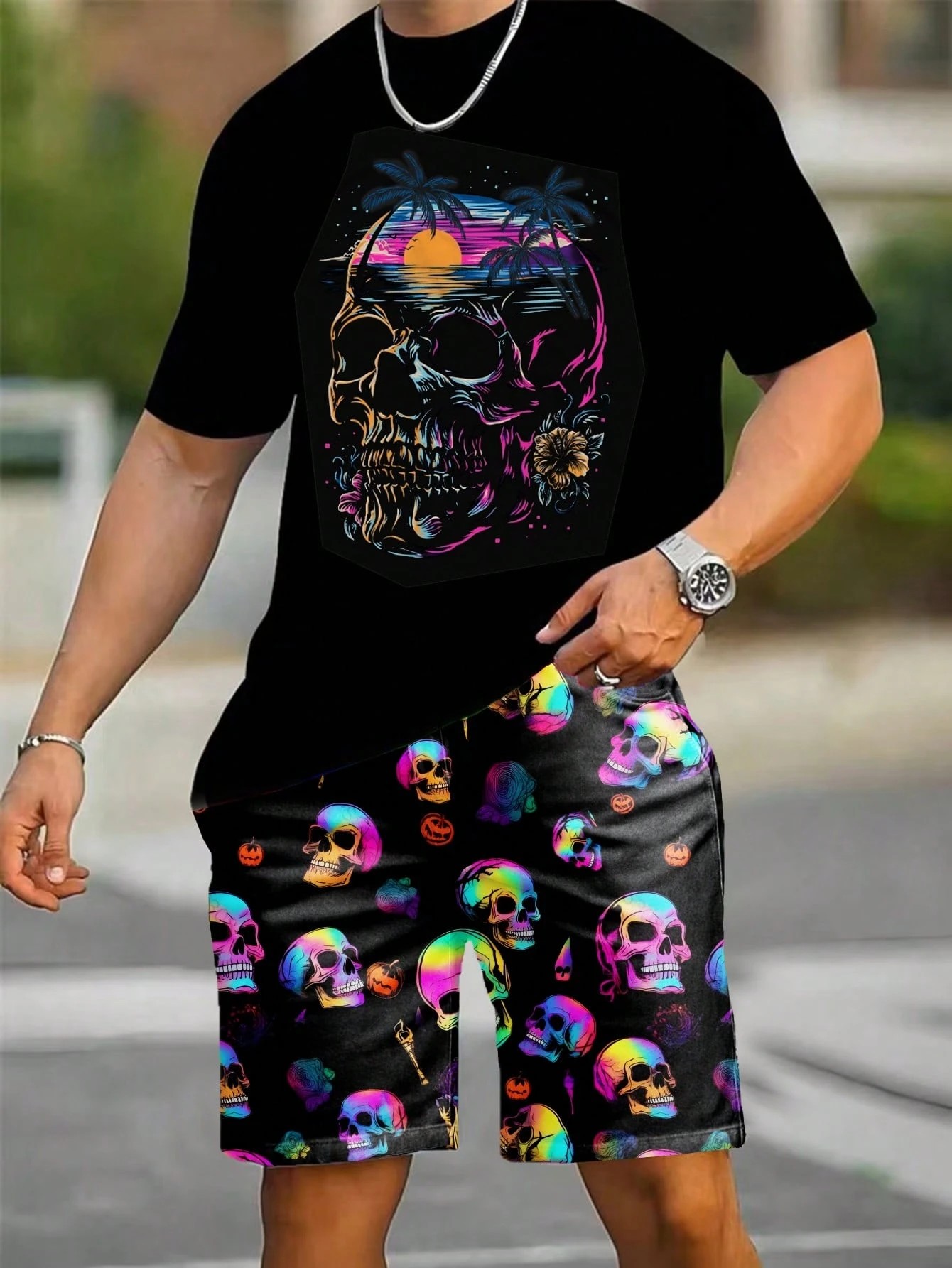 Street Fashion Summer 2026 - 2026년 여름 신상 남성 반팔 반바지