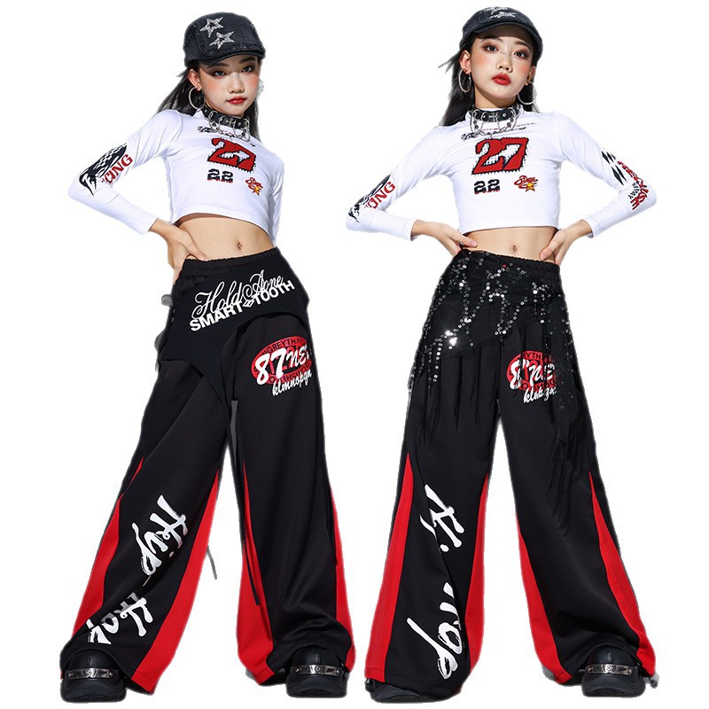 Street Fashion Show - 2025 재즈 댄스 의상 소녀 K팝