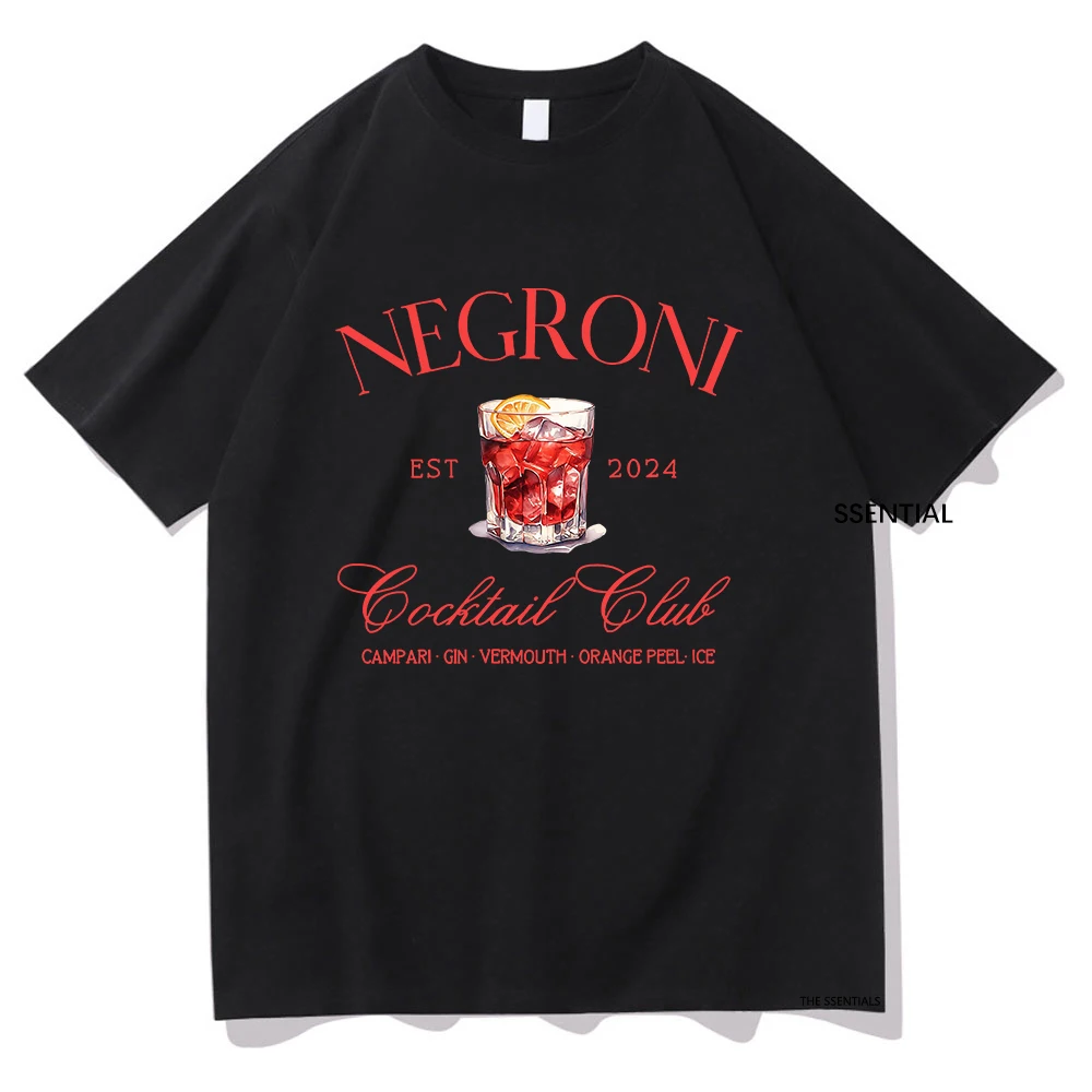 Negroni 남녀공용 소셜 클럽 티셔츠, 패션 의류, - Street Fashion Types 리뷰 및 가격