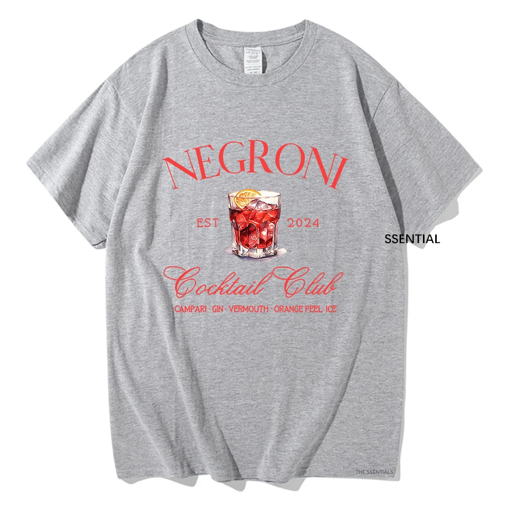 Negroni 남녀공용 소셜 클럽 티셔츠, 패션 의류, - Street Fashion Types 리뷰 및 가격