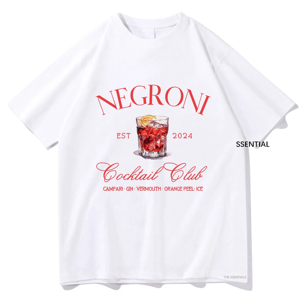 Negroni 남녀공용 소셜 클럽 티셔츠, 패션 의류, - Street Fashion Types 리뷰 및 가격