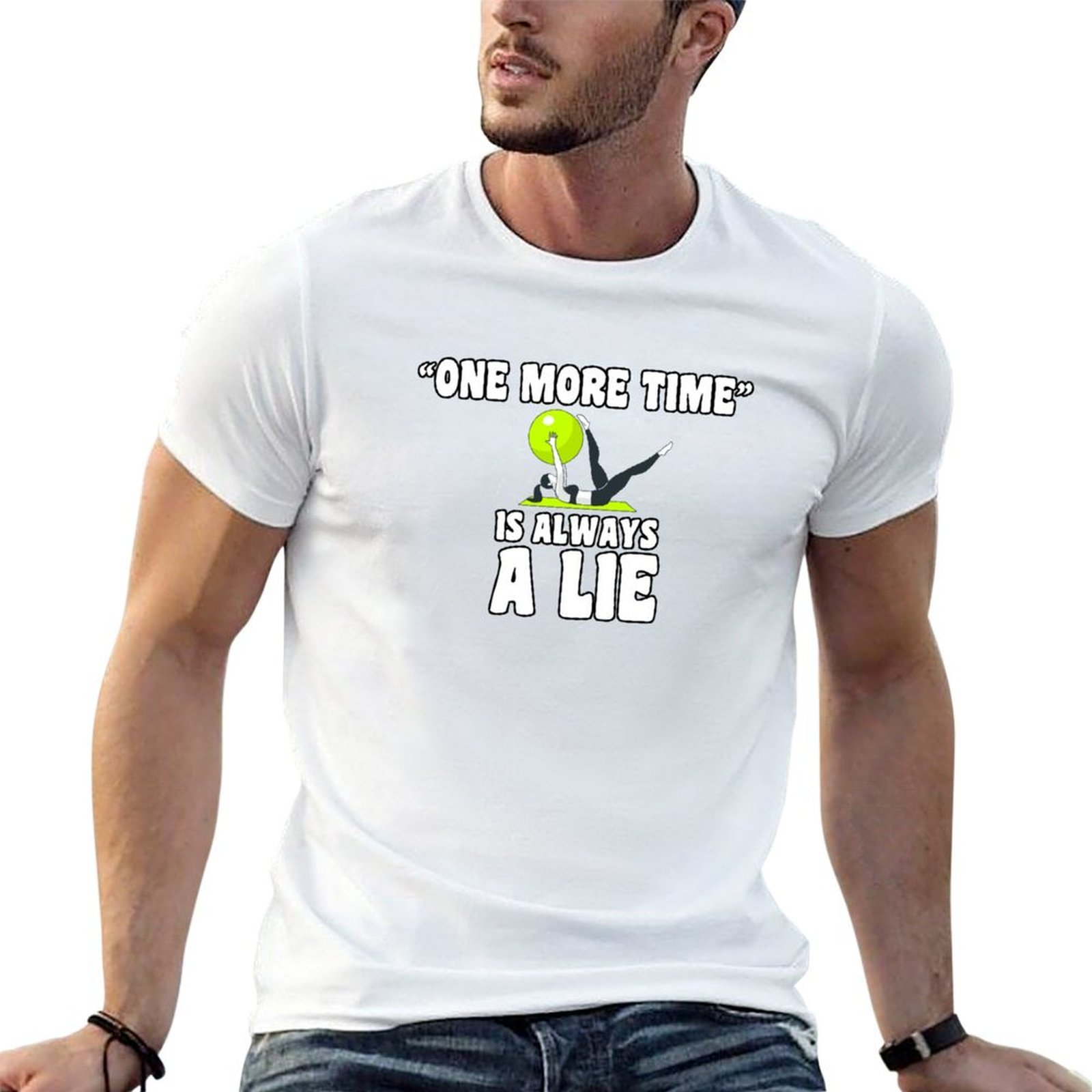 재미있는 필라테스 명언 티셔츠 스트리트 패션 캐주얼 티 - Street Fashion Quotes 리뷰 및 가격