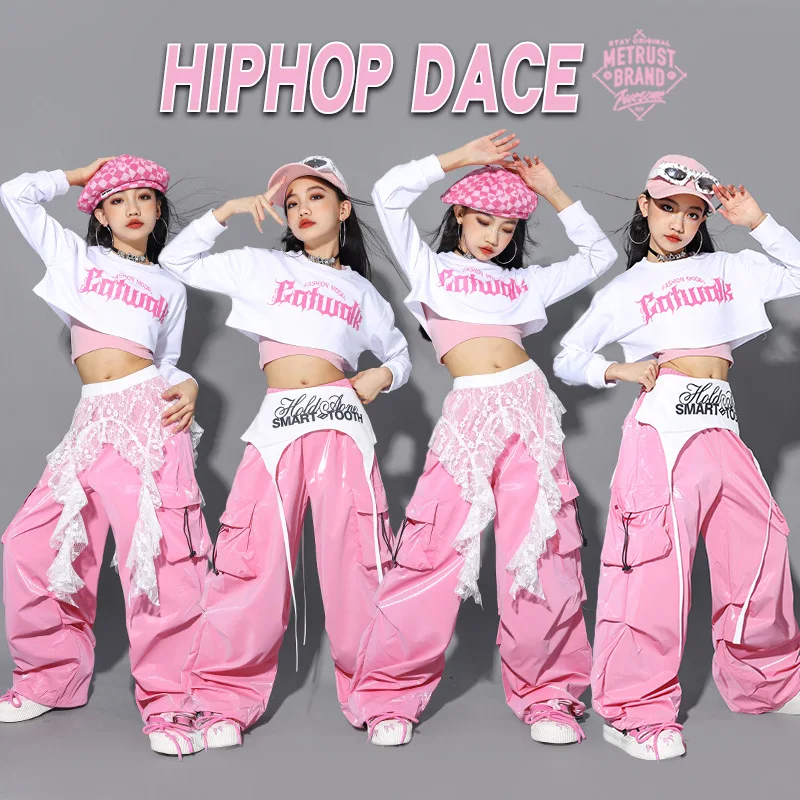 여자를위한 새로운 Kpop 재즈 댄스 의류 패션 힙합  - Street Fashion Show 리뷰 및 가격