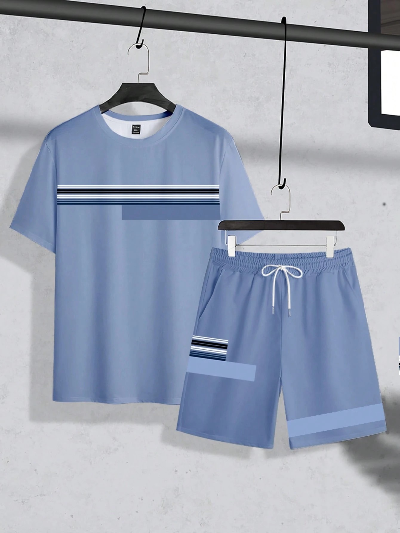 2026년 여름 신상 남성 반팔 반바지 세트 3D 스트 - Street Fashion Summer 2026 리뷰 및 가격