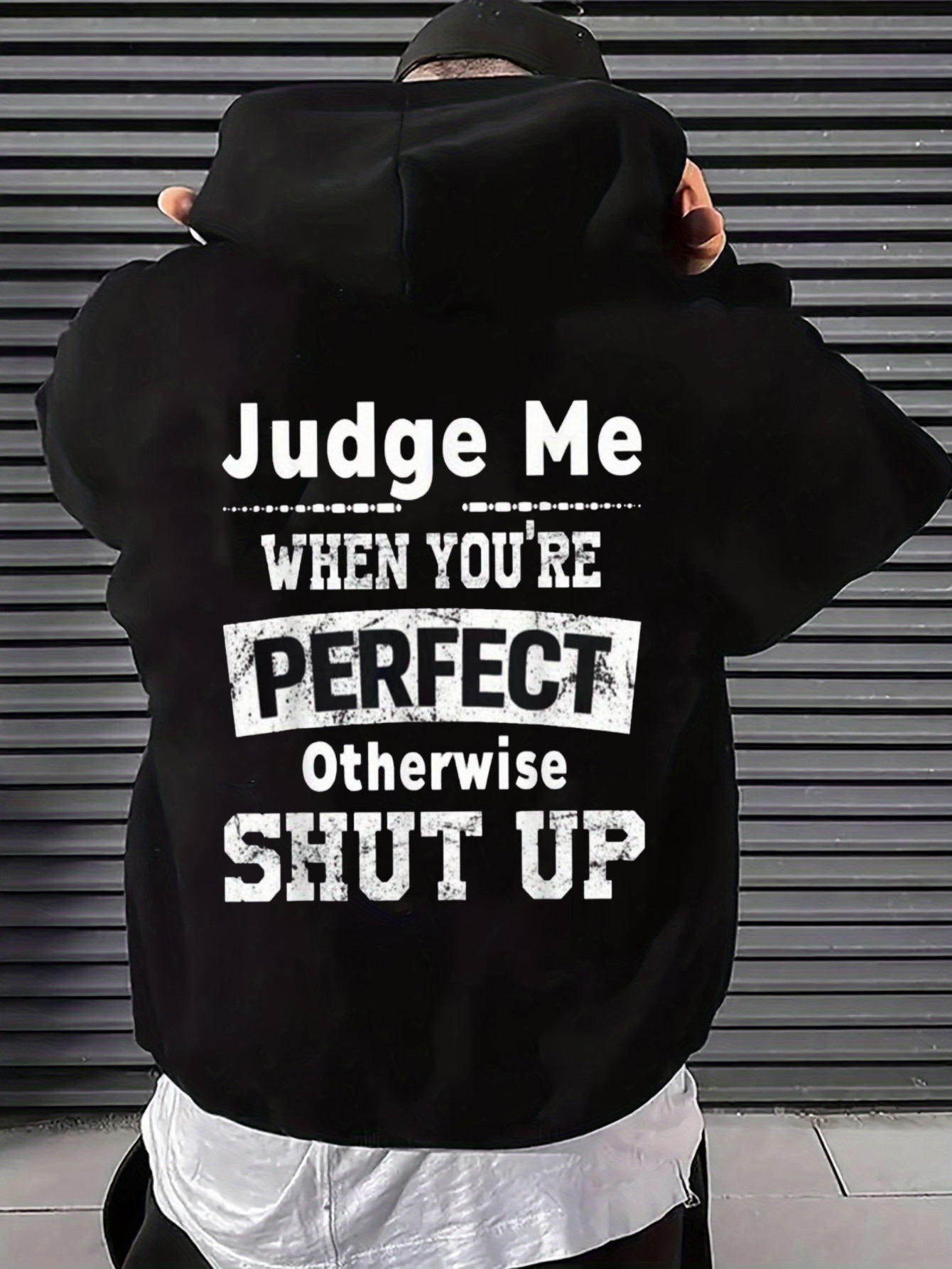 남성용 후드 스웨트셔츠, 태도 문구와 재미있는 명언 디 - Street Fashion Quotes 리뷰 및 가격