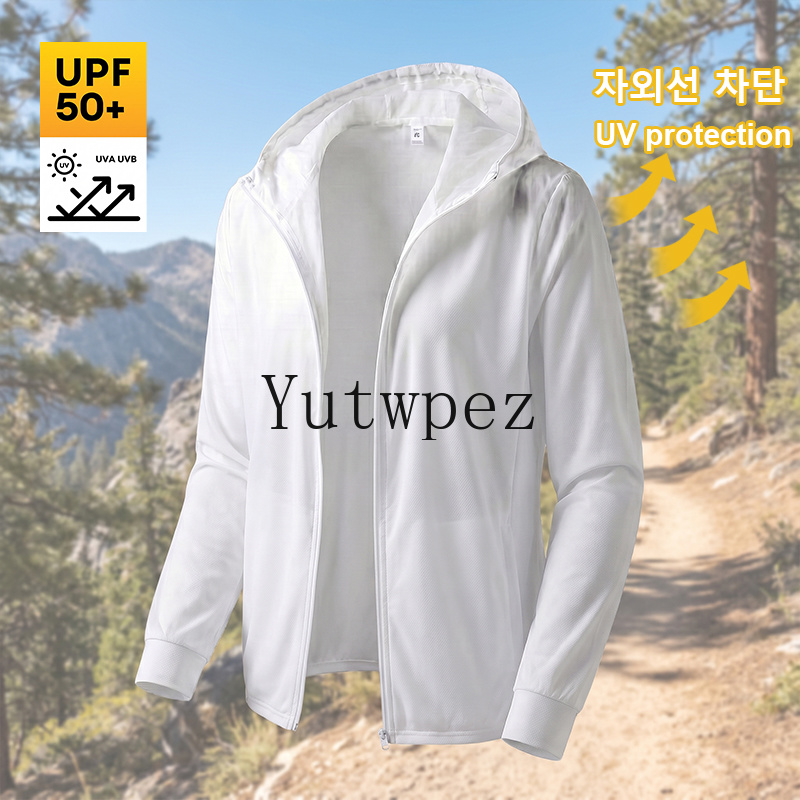 UPF 50+ 남성용 자외선 차단 재킷 아이스 실크 쿨 - Reflective Jacket Running 리뷰 및 가격