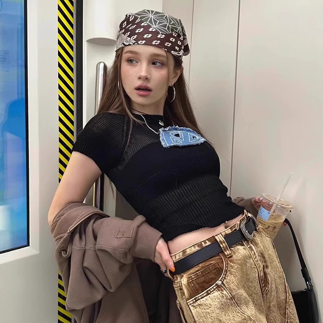 레트로 아메리칸 스타일 헤드스카프 헤어밴드 장식 트렌디 - Street Fashion Girl 리뷰 및 가격