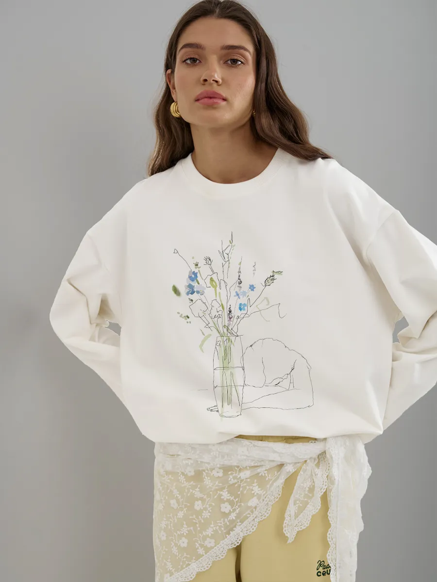 가을 신상품 여성 긴팔 티셔츠 코튼 미니멀리스트 라인  - Longline Tee Oversized 리뷰 및 가격