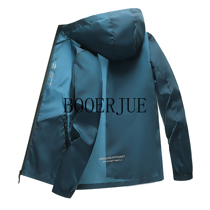 야외 하이킹 스포츠 여름 남성용 방수 하이킹 재킷 방풍 - Reflective Jacket Running 리뷰 및 가격