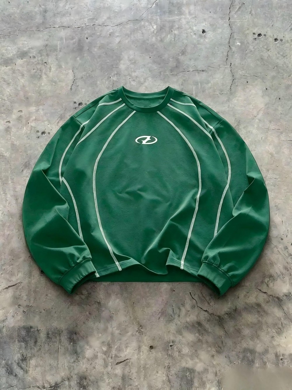 새로운 미국 남성 가을 미니멀리스트 레터 스트라이프 프 - Street Fashion News 리뷰 및 가격