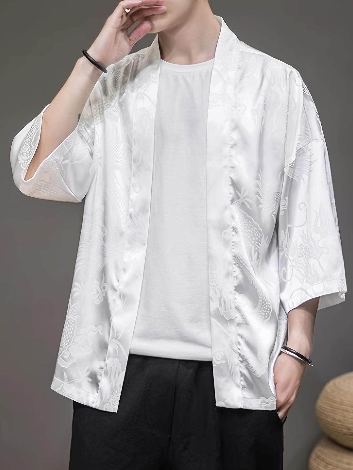 2026년 여름 남성 기모노 3D 프린트 디자인 통기성 - Street Fashion Designer 리뷰 및 가격
