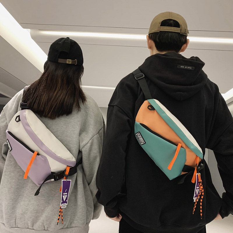 여성용 체스트 리그 백 힙색 가방 스트릿웨어 멀티 기능 - Street Fashion Types 리뷰 및 가격