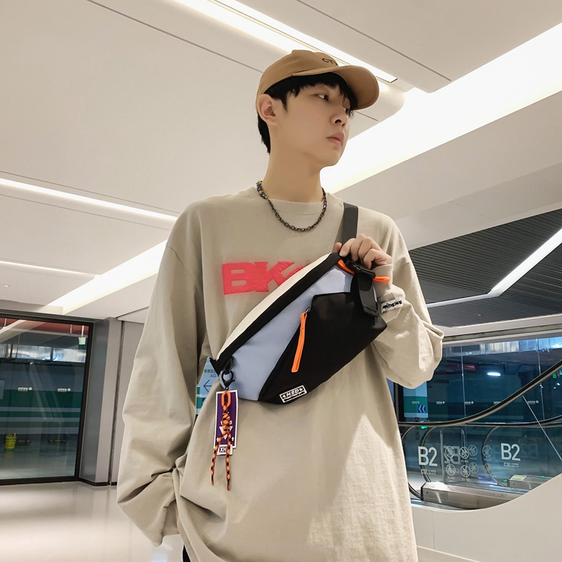 여성용 체스트 리그 백 힙색 가방 스트릿웨어 멀티 기능 - Street Fashion Types 리뷰 및 가격