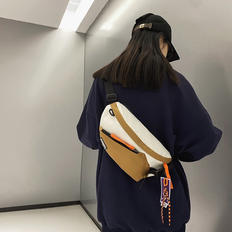 여성용 체스트 리그 백 힙색 가방 스트릿웨어 멀티 기능 - Street Fashion Types 리뷰 및 가격
