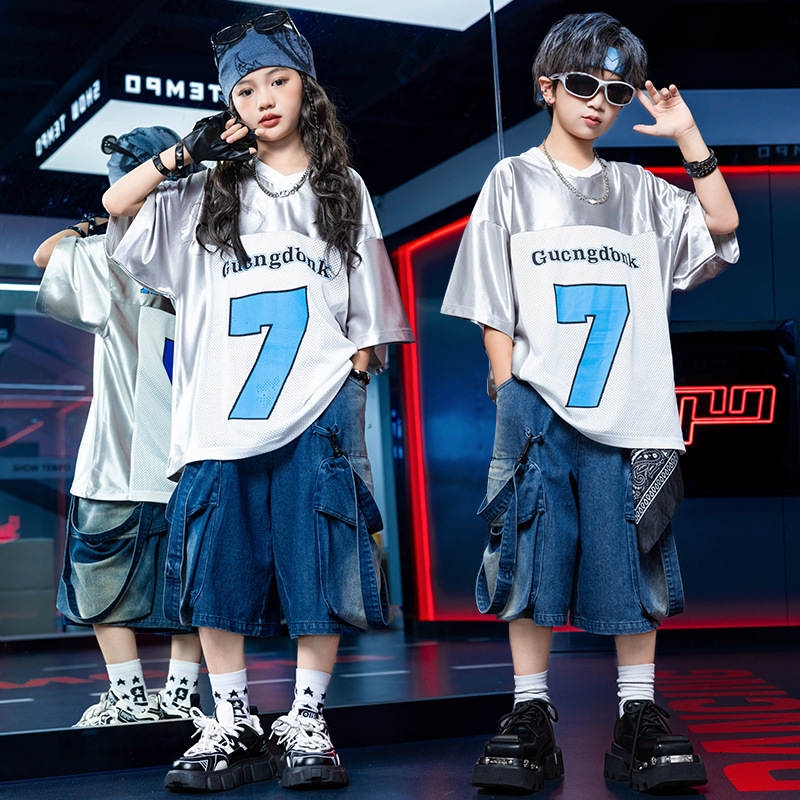 새로운 멋진 소년 힙합 스트리트 댄스 복장 패션 키즈  - Street Fashion Show 리뷰 및 가격