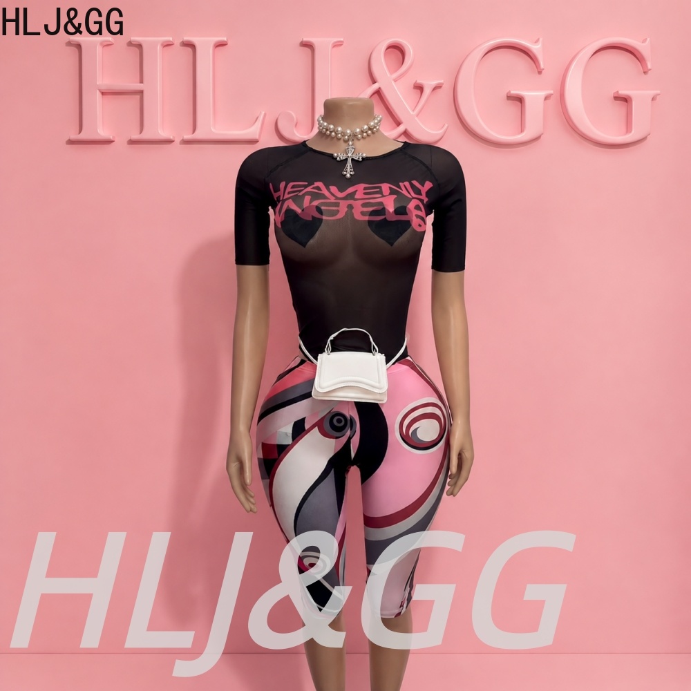 HLJ&GG Y2K 패션 메쉬 시스루 레터 티셔츠 투피 - Street Fashion Types 리뷰 및 가격