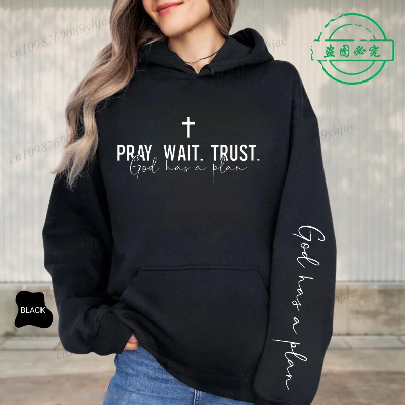 트렌디 한 기독교 견적 인쇄 스웨터 여성 패션 모든 경 - Street Fashion Quotes 리뷰 및 가격