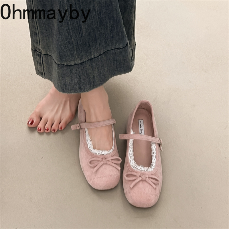 2026 새봄 여성용 메리제인 슈즈 패션 얕은 버터플라 - Street Fashion Lady 리뷰 및 가격