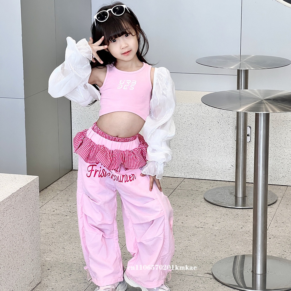소녀들을 위한 재즈 댄스 의상 Kpop 복장 힙합 퍼포 - Street Fashion Show 리뷰 및 가격