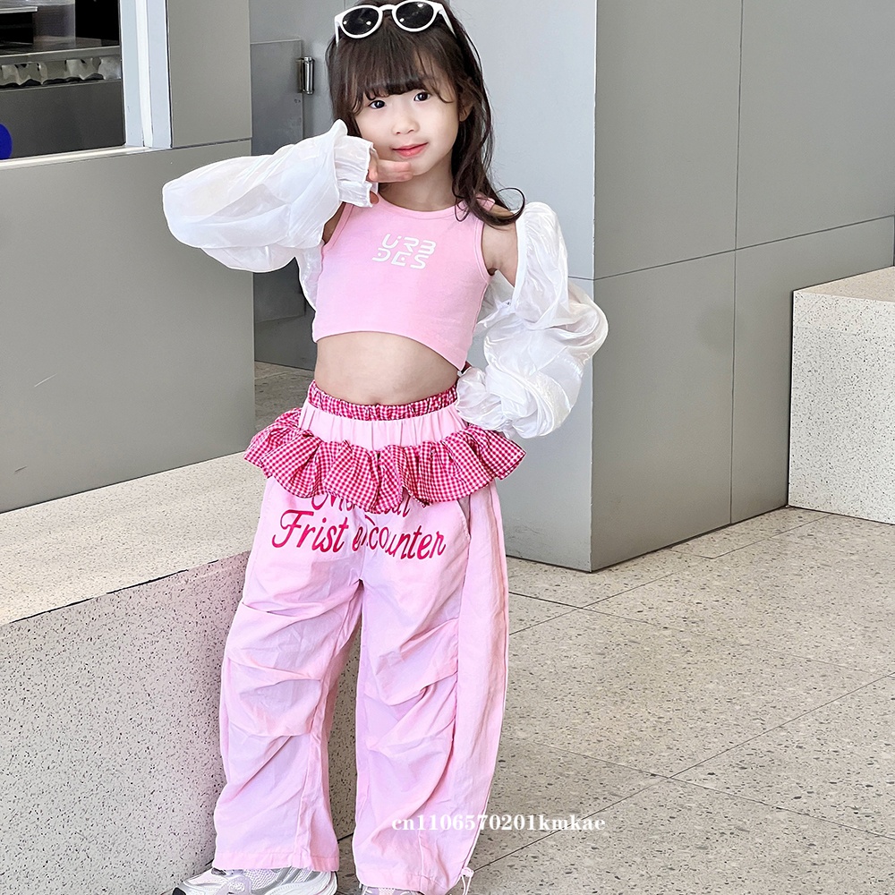 소녀들을 위한 재즈 댄스 의상 Kpop 복장 힙합 퍼포 - Street Fashion Show 리뷰 및 가격