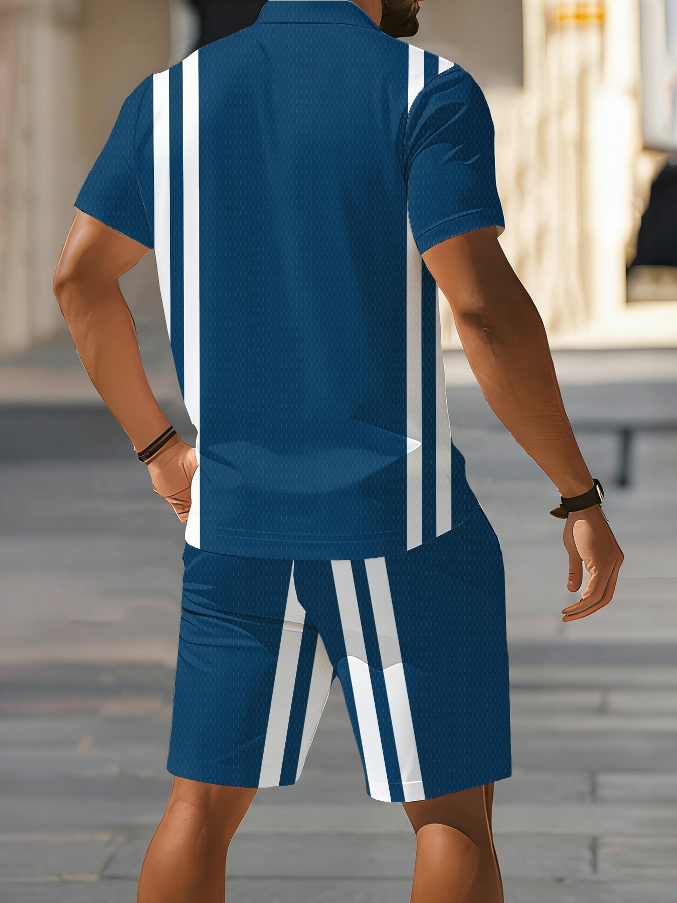 2026 여름 신상품 미국 남성 반팔 폴로셔츠 세트 - - Street Fashion Summer 2026 리뷰 및 가격