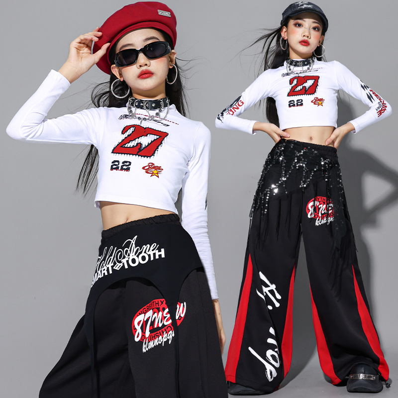 2025 재즈 댄스 의상 소녀 K팝 무대 공연 의상 크 - Street Fashion Show 리뷰 및 가격