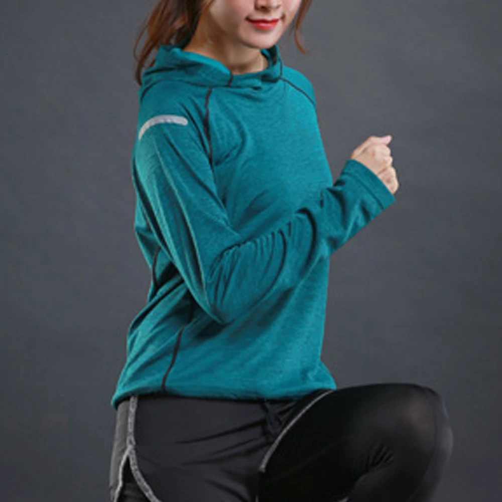 커플 남성을위한 새로운 후드 러닝 자켓 3 색 피트니스 - Reflective Jacket Running 리뷰 및 가격