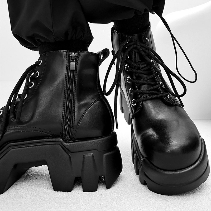 럭셔리 패션 남성 부츠 천연 가죽 신발 카우보이 봄 가 - Street Fashion Designer 리뷰 및 가격
